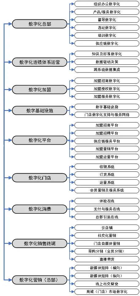 不同规模的连锁企业青睐哪些数字化应用