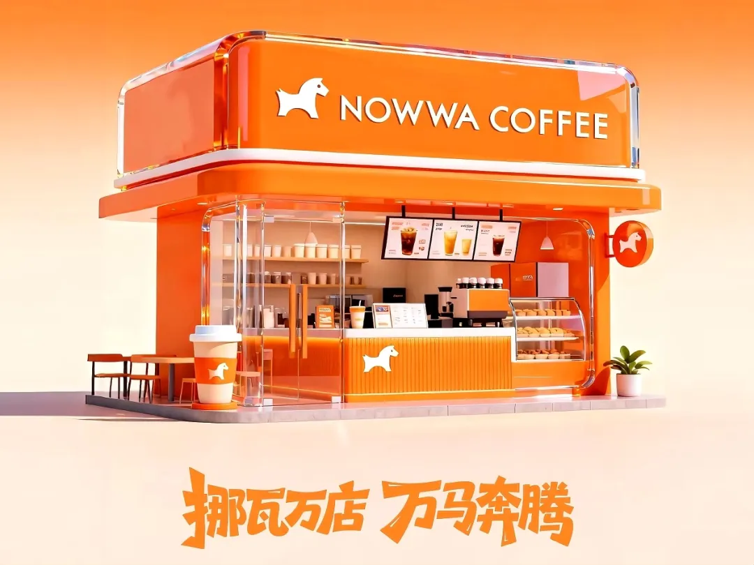 挪瓦咖啡！第四个本土连锁咖啡万店品牌诞生
